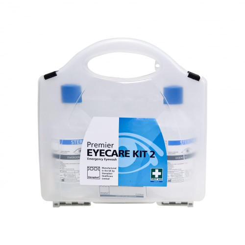 Steroplast Double Eye Wash Bottle Station