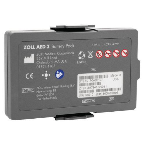 ZOLL AED 3 Battery Pack (Lithium Manganese Dioxide battery pack)