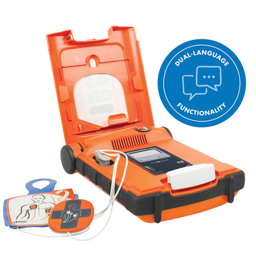 Cardiac Science Powerheart® G5 AED Semi-Automatic Defibrillator with Intellisense™ CPR Pads