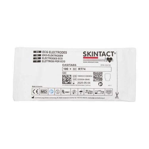 Skintact RT74 Easitab Disposable ECG Electrodes - Pack of 100