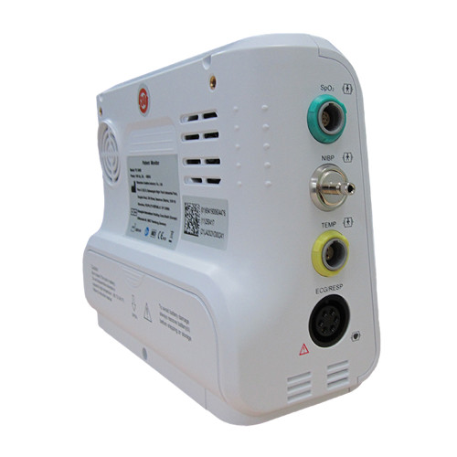 Compact medical monitor for clinics and home health use