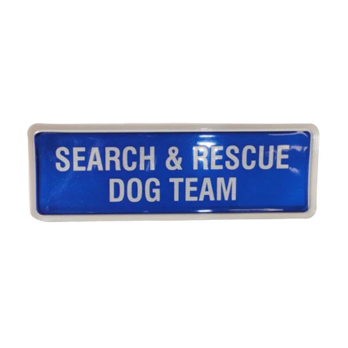 Reflective Search & Rescue Dog Team badge for hi-vis jackets – DS Medical