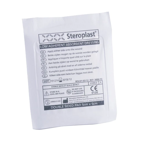 Steroplast Steropad Low Adherent Dressings