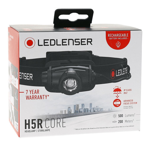 LED Lenser H5R Core Rechargeable AFS Head Torch