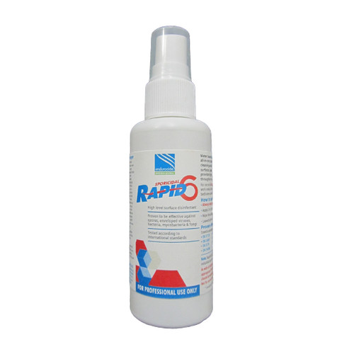 rapid 6 sporicidal disinfectant spray 50 ml