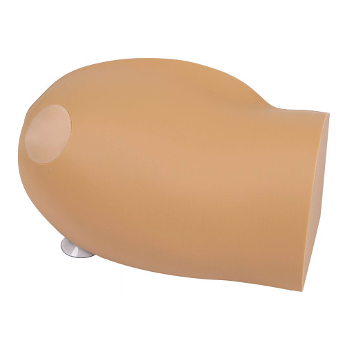 Close‑up of Amy Arm IO Task Trainer puncture pad for intraosseous access practice