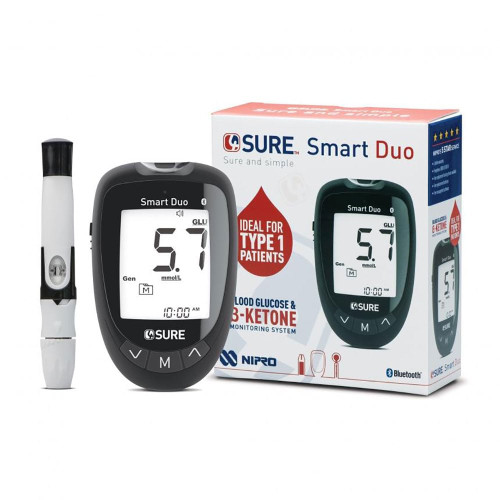 nipro 4 sure smart glucose meter contents and packaging