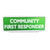 DS Medical Community First Responder - Reflective Univisor