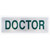 Reflective Doctor badge insert for hi-vis jacket – DS Medical UK white background with green "Doctor" wording Reflective Doctor badge insert for hi-vis jacket – DS Medical UK white background with green "Doctor" wording