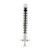 BD Luer Lok Syringe 1ml with clear barrel and finger grips BD Luer Lok Syringe 1ml with clear barrel and finger grips