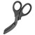 Black emergency shears designed for precision cutting in critical situations