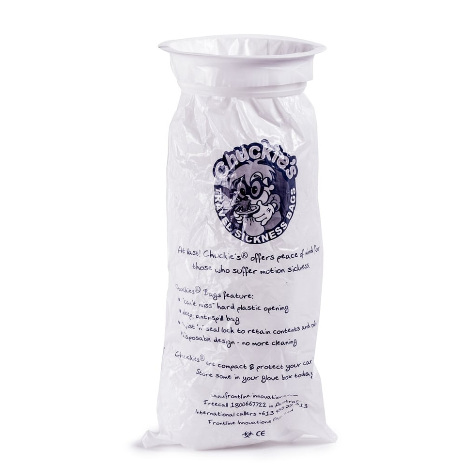 DS Medical Chuckie's Travel Sickness Bag (Pack of 3)