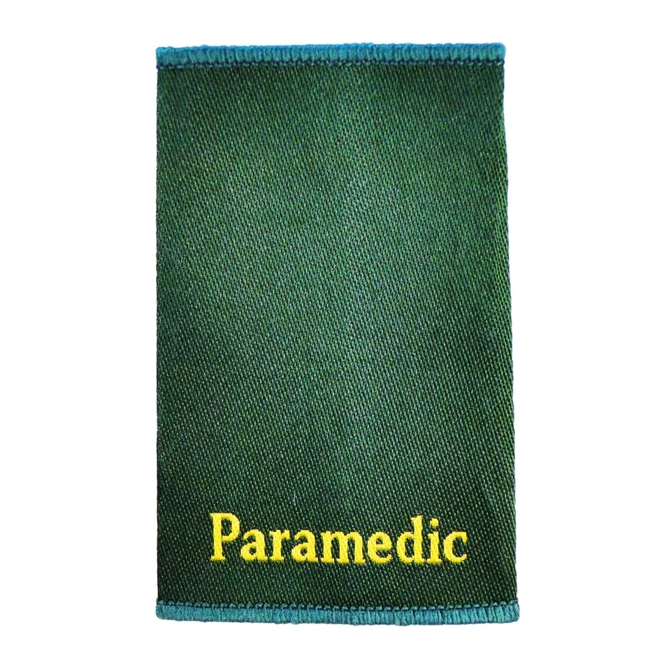 DS Medical Epaulettes - Paramedic - Green
