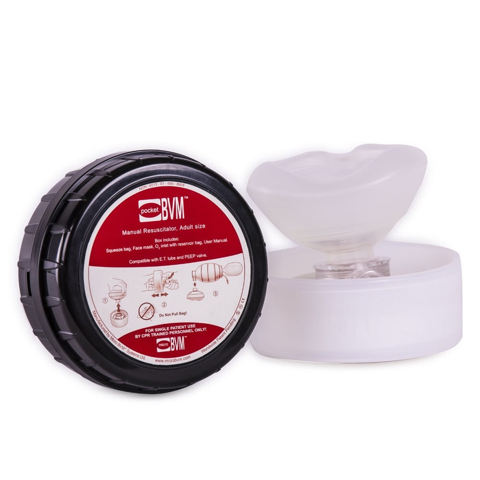 Micro BVM Pocket BVM - Resuscitator (Adult)