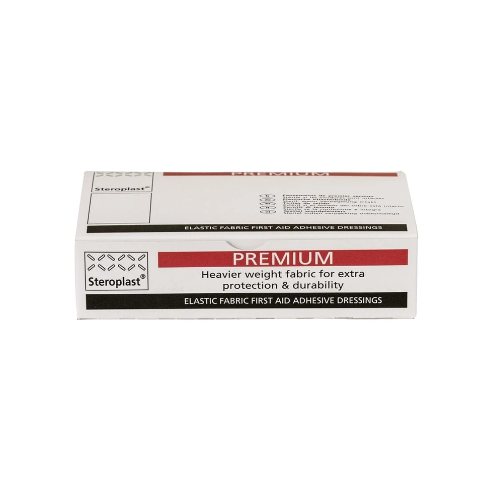 Steroplast Fabric Plasters 7.5cm x 5cm (Box of 50)