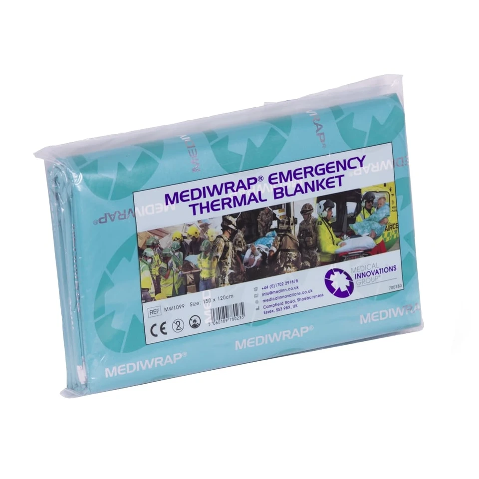 Medical Innovations Mediwrap Emergency Thermal Blanket