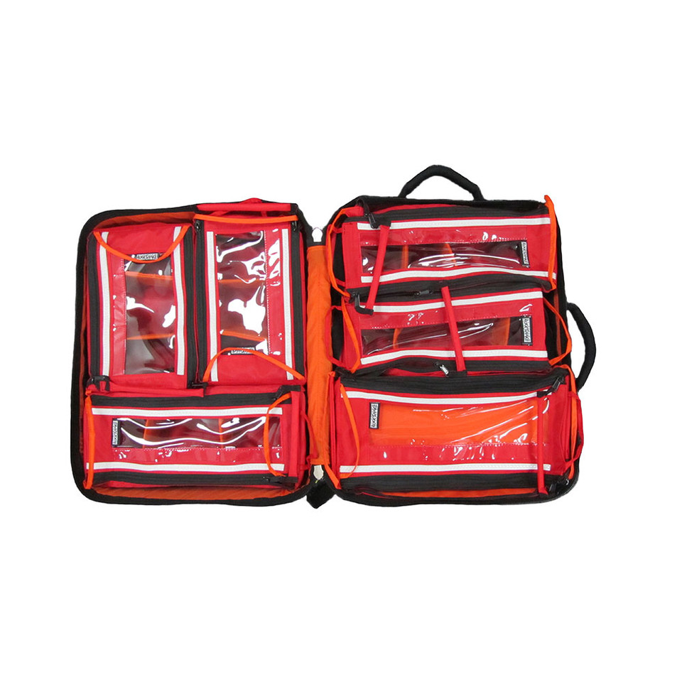 Rocksnake PL13 Viper TX 34 Emergency Medical Bag 50 Litre - Fiery Red (Unkitted)