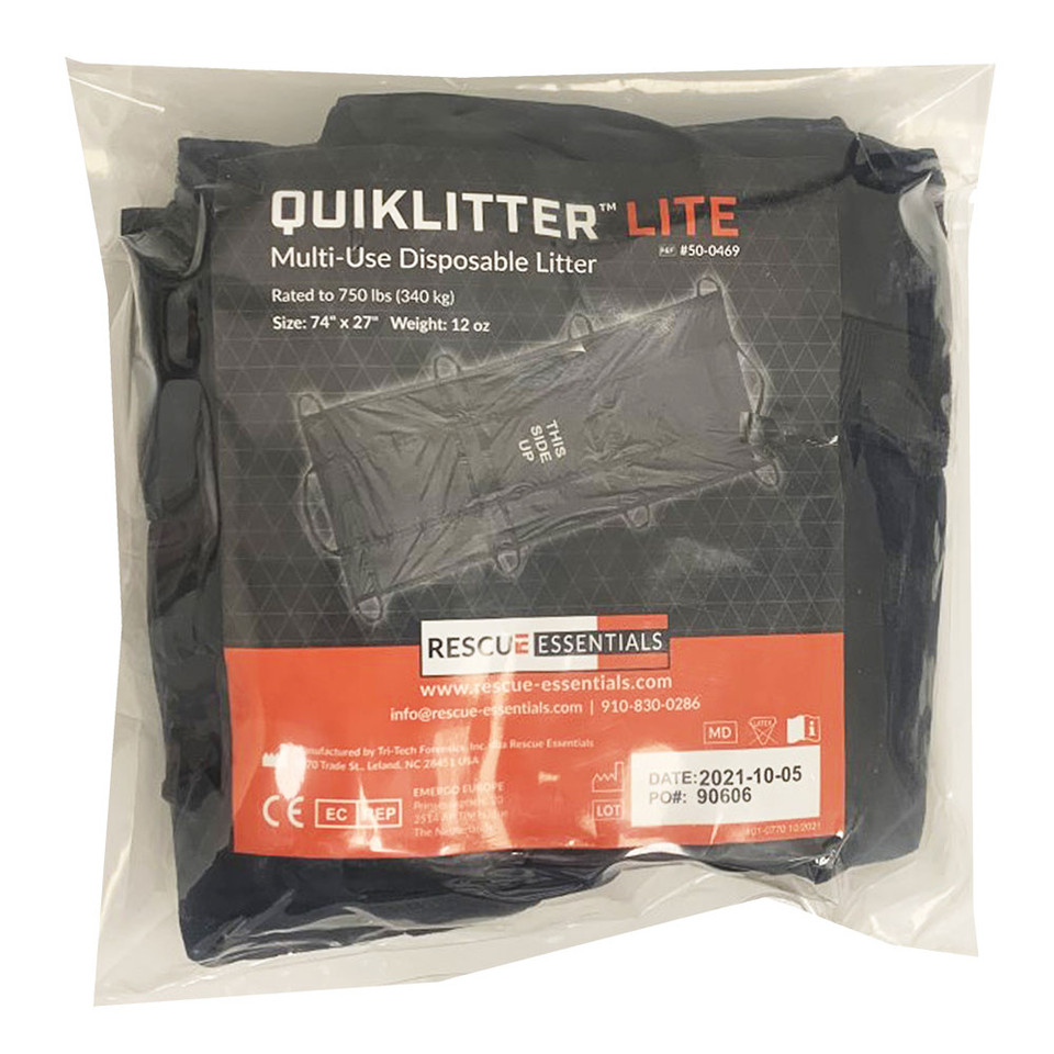 QuikLitter Multi-Use Disposable Stretcher Lite
