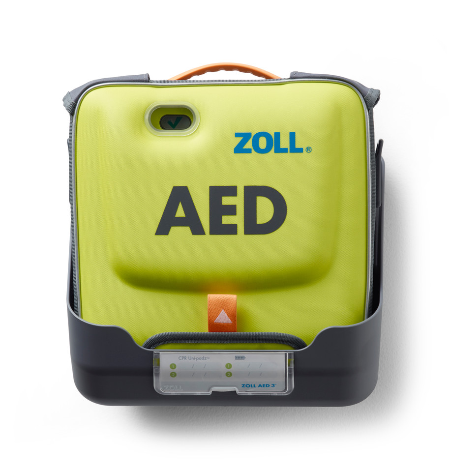ZOLL AED 3 Wall Mount Bracket (Device Stored in Carry Case)