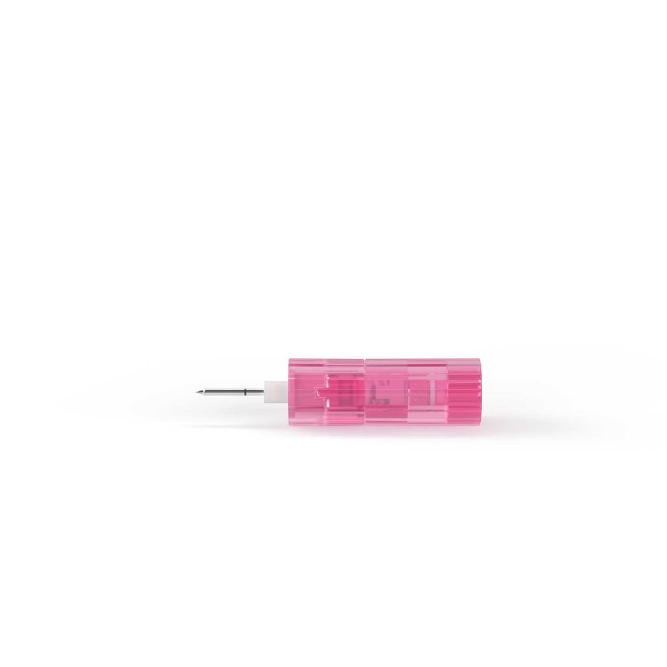 SAM IO 15g Needle with Extension & NeedleVise®