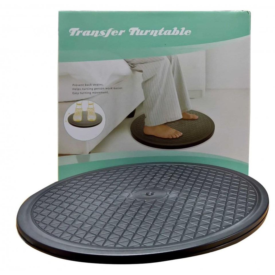 DS Medical 41cm Patient Transfer Turntable – non-slip mobility aid for safe seated /standing transfers