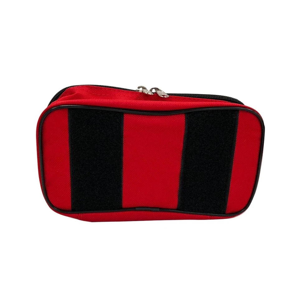 DS Medical Clear View Zip Pouch - Red