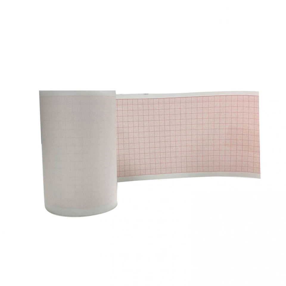 ZOLL X-Series ECG Red Grid Paper Roll for Monitors/Defibrillator – UK Medical Supplies