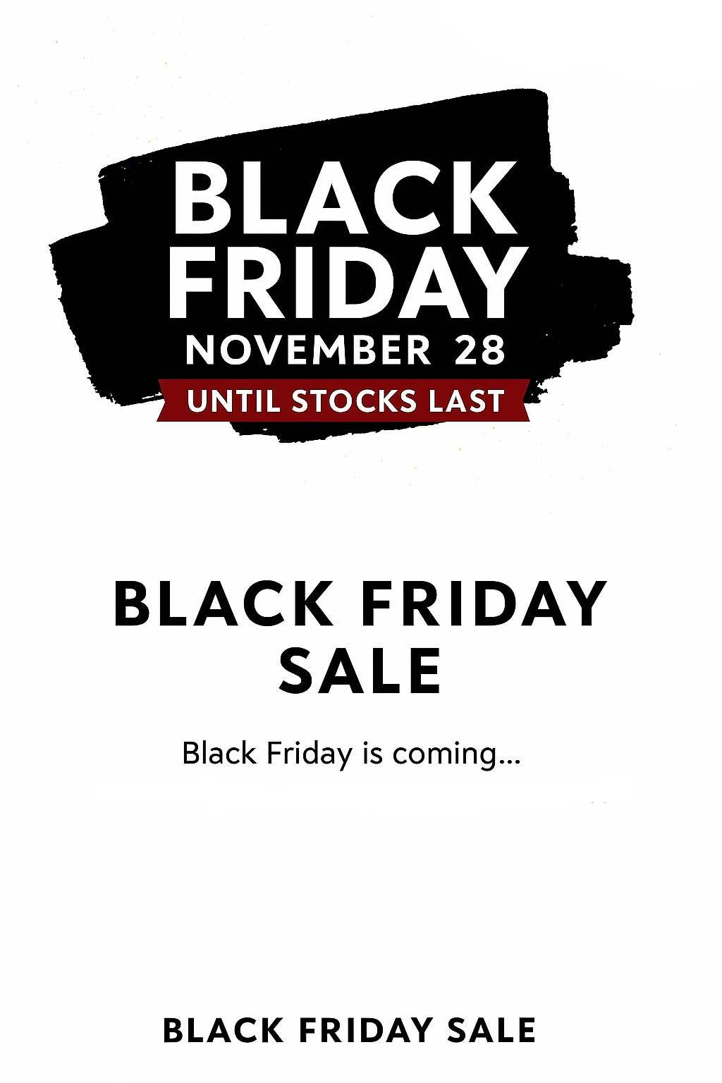 Black Friday Banner