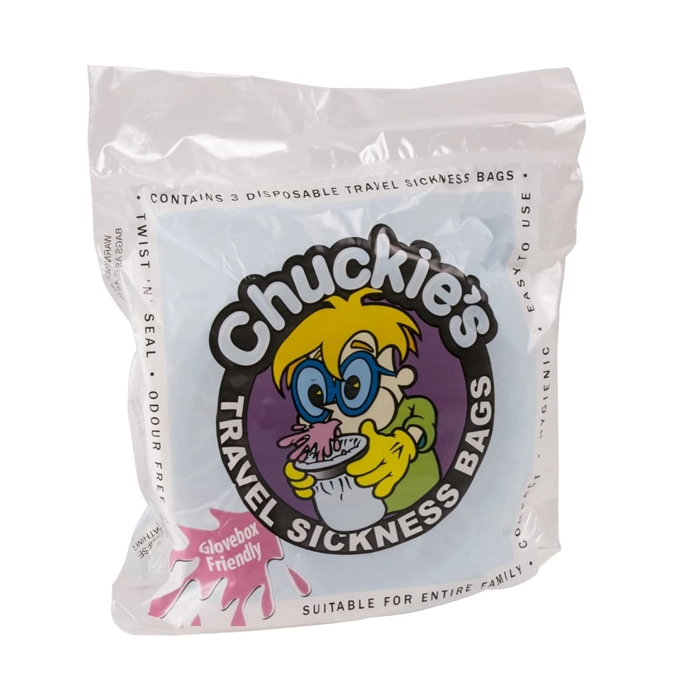 DS Medical Chuckie's Travel Sickness Bag (Pack of 3)