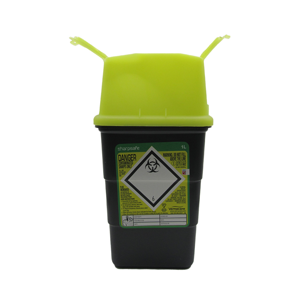Sharpsafe 1.0 Litre Sharps Bin