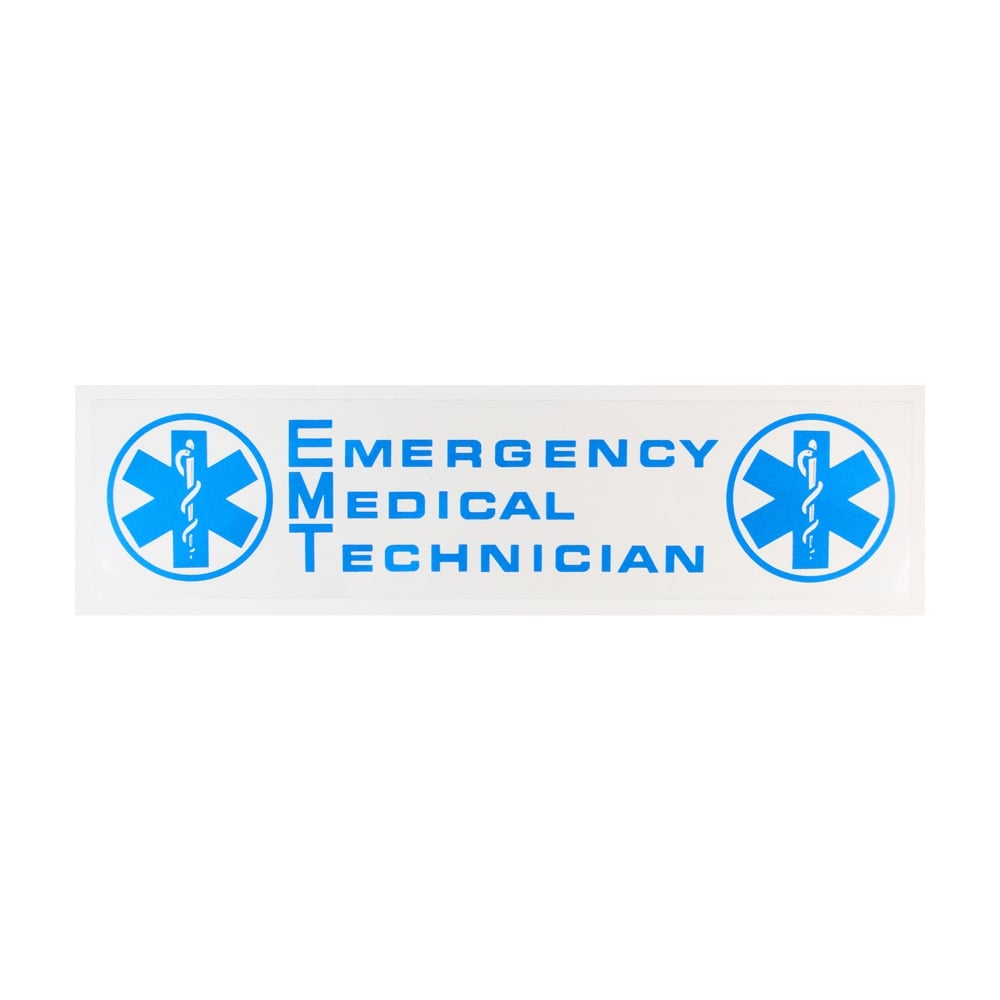 DS Medical Emergency Medical Technician - Car Window Vinyl