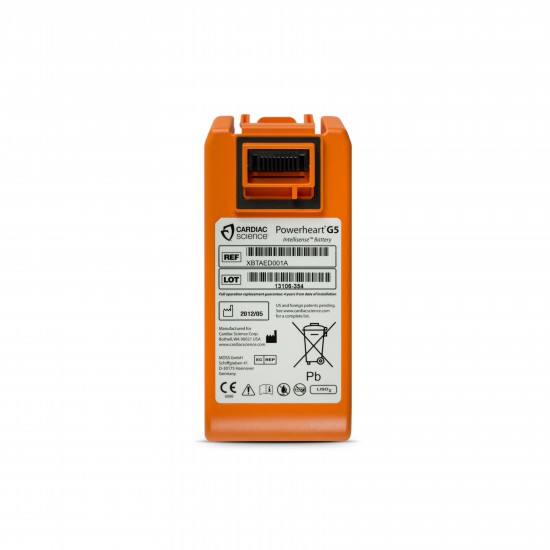 Cardiac Science Powerheart® G5 Intellisense™ AED Lithium non-rechargeable battery