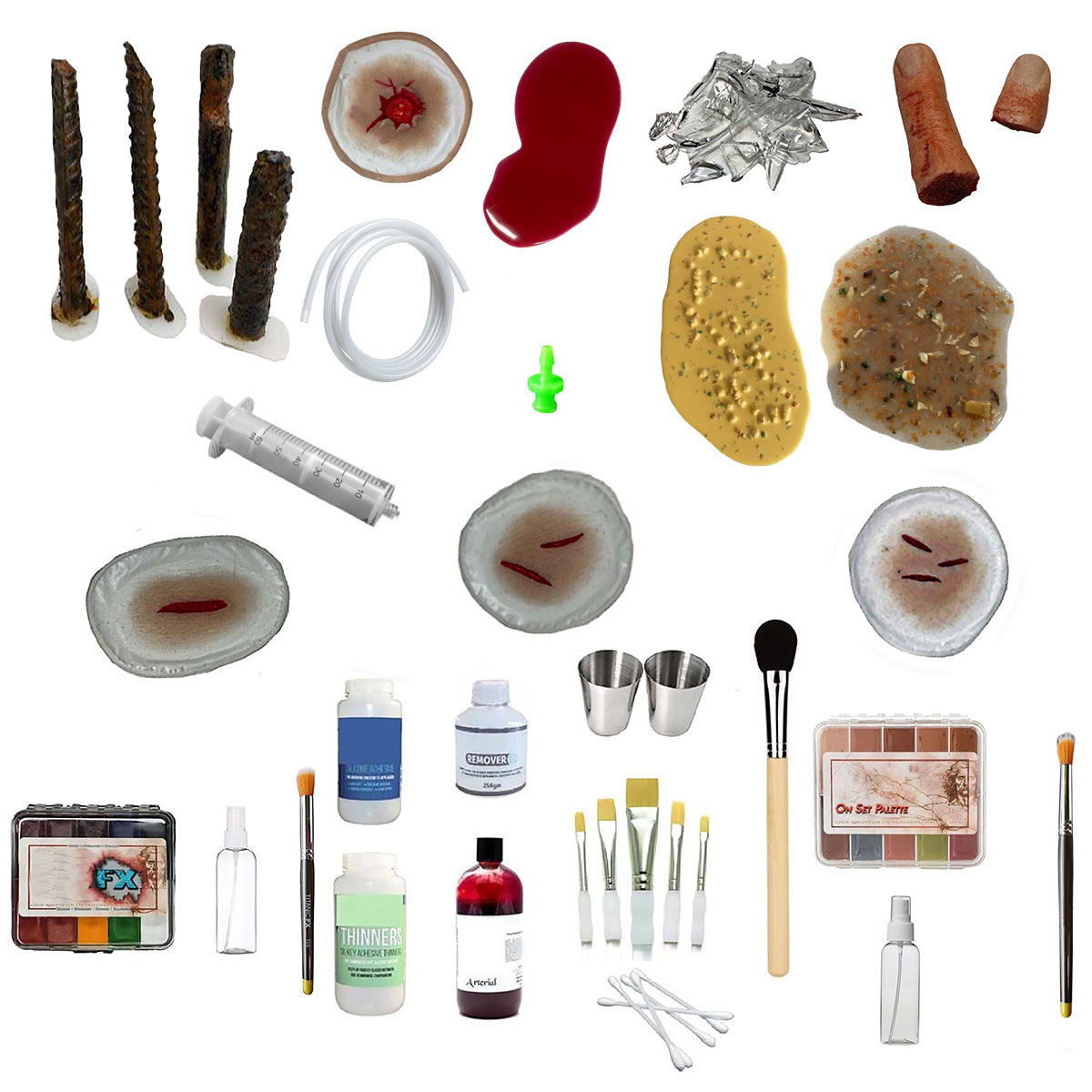SiMoulage™ SFX Effects Essentials Kit Bundle A (Wounds)