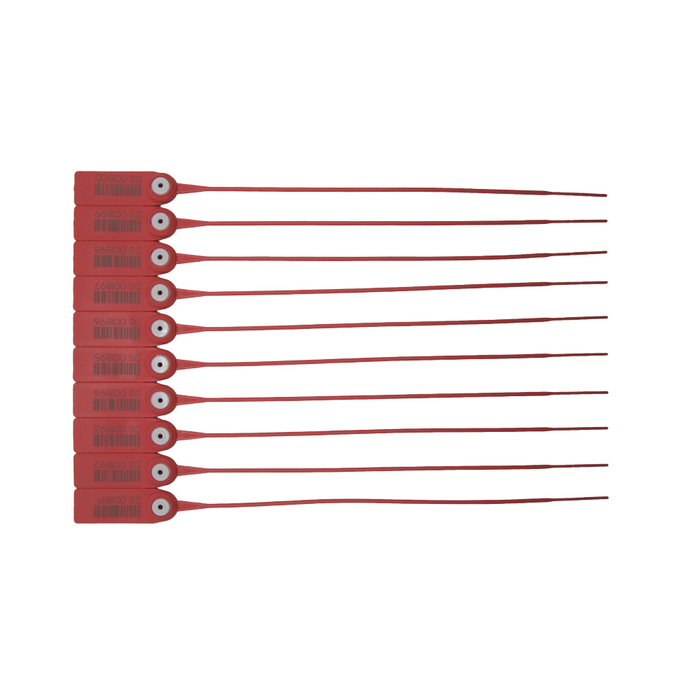 Mega Fortris Individually Numbered Pastel Red Security Seals