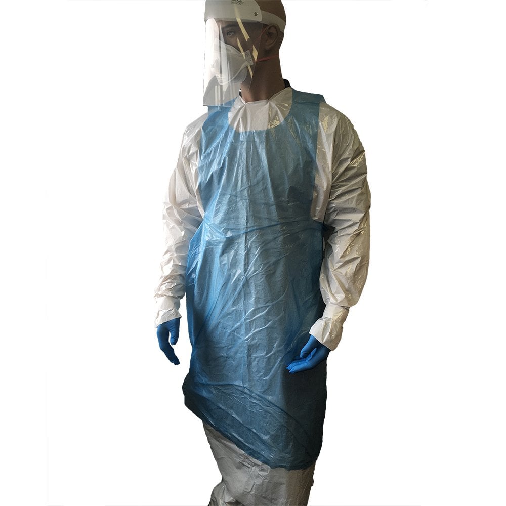 DS Medical Disposable Plastic Aprons (Pack of 200)