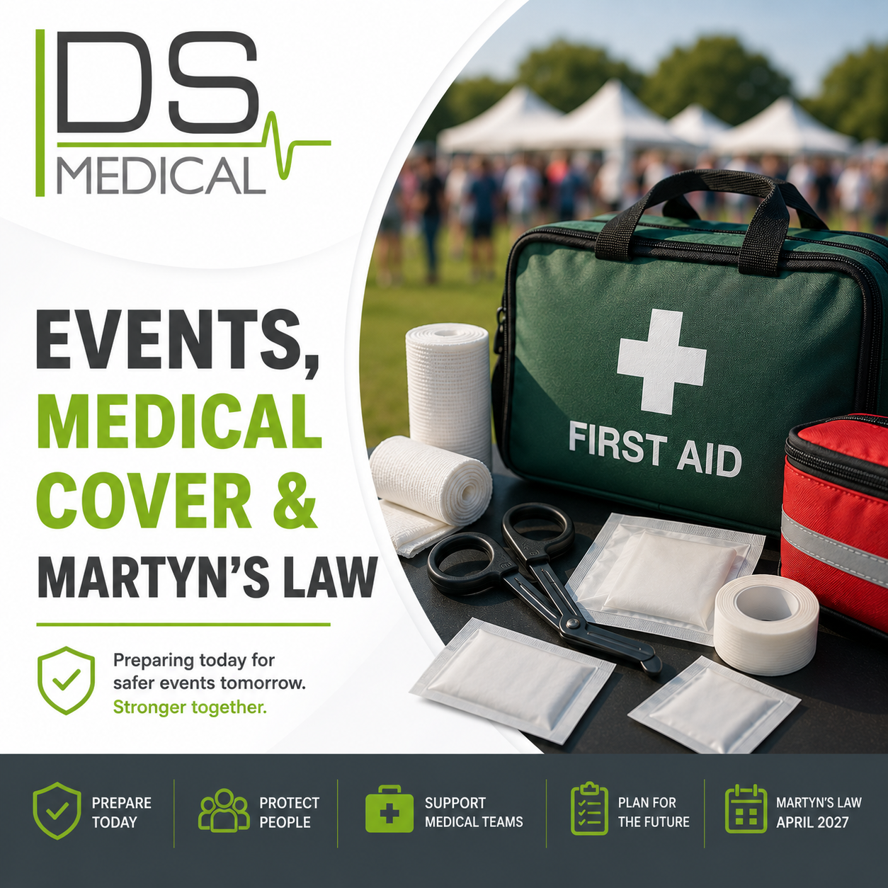 Events, Medical Cover & Martyns Law