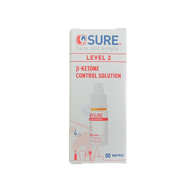 Nipro 4Sure Level 2 B-Ketone Control Solution (4ml) | DS Medical