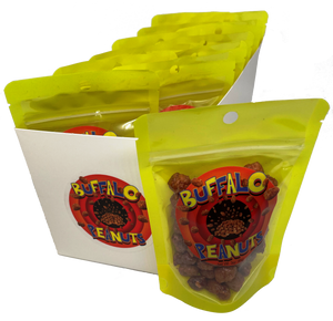 Buffalo Peanuts 3.3 oz Bag in a 12 count Tray