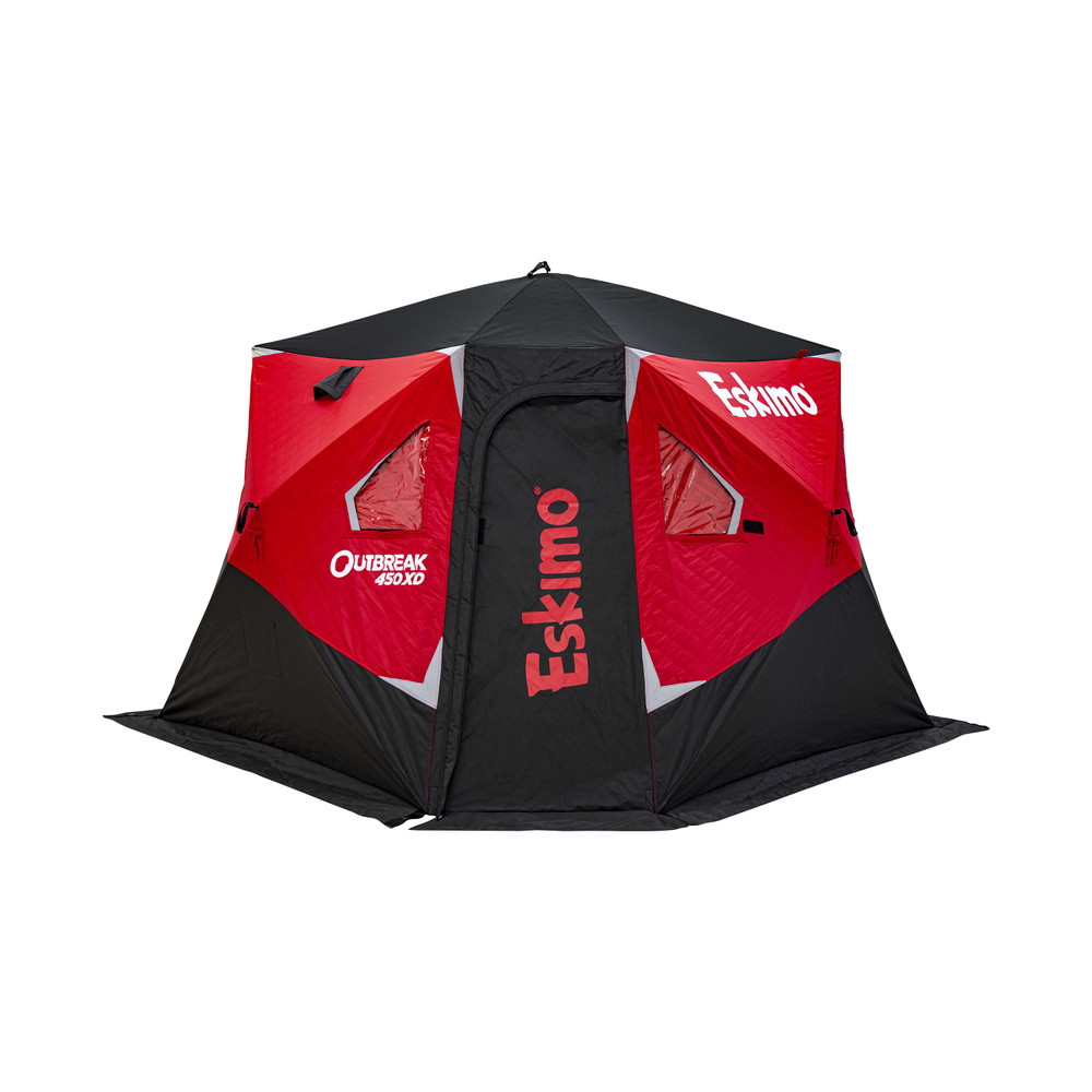 Outbreak 450 XD Shelter 529.99 New at FishHouseToys .com Sold with our Portable Ice Shelters