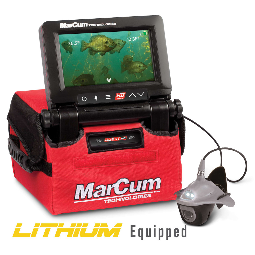 MarCum Quest HD L Camera - QHDL 599 New at FishHouseToys .com Sold with our Electronics