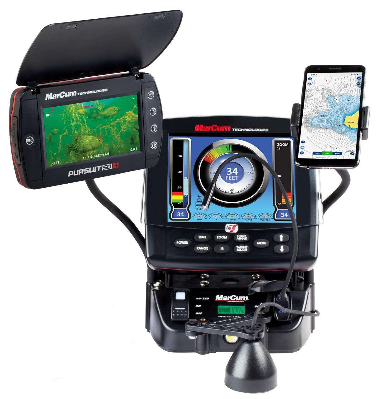 Marcum Pursuit SD+ Underwater Viewing System