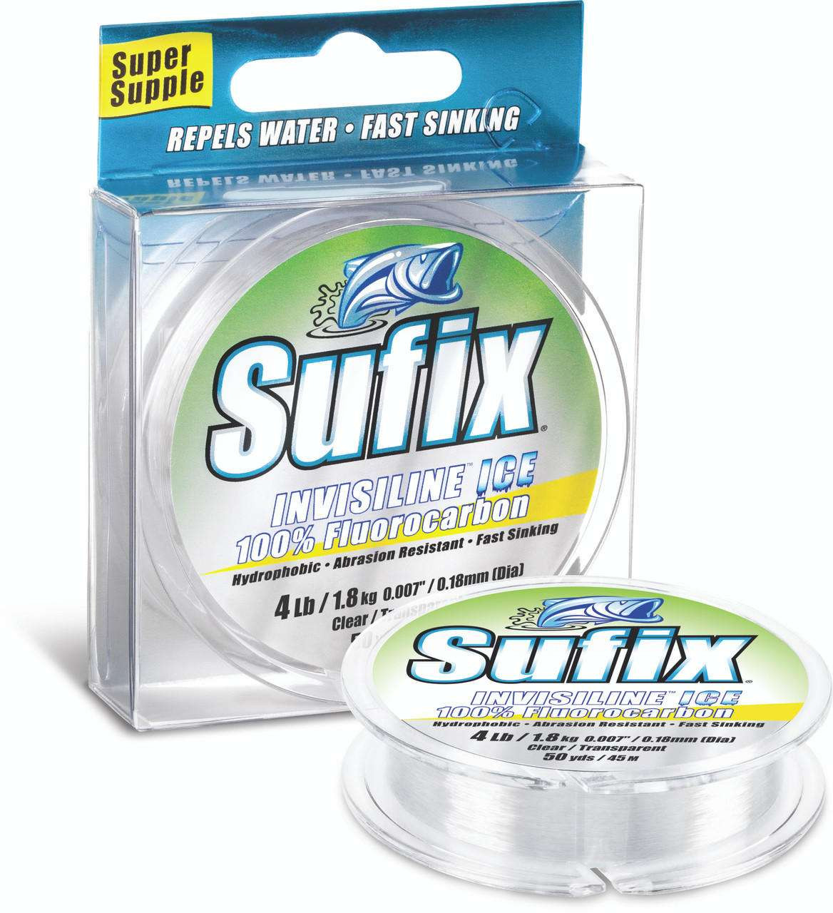 Sufix Invisiline Ice Fluorocarbon Line - Clear