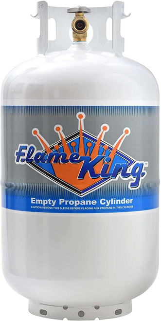 Flame King 30-lb Propane Cylinder 89.99 New at FishHouseToys .com Sold with our Propane Accessories
