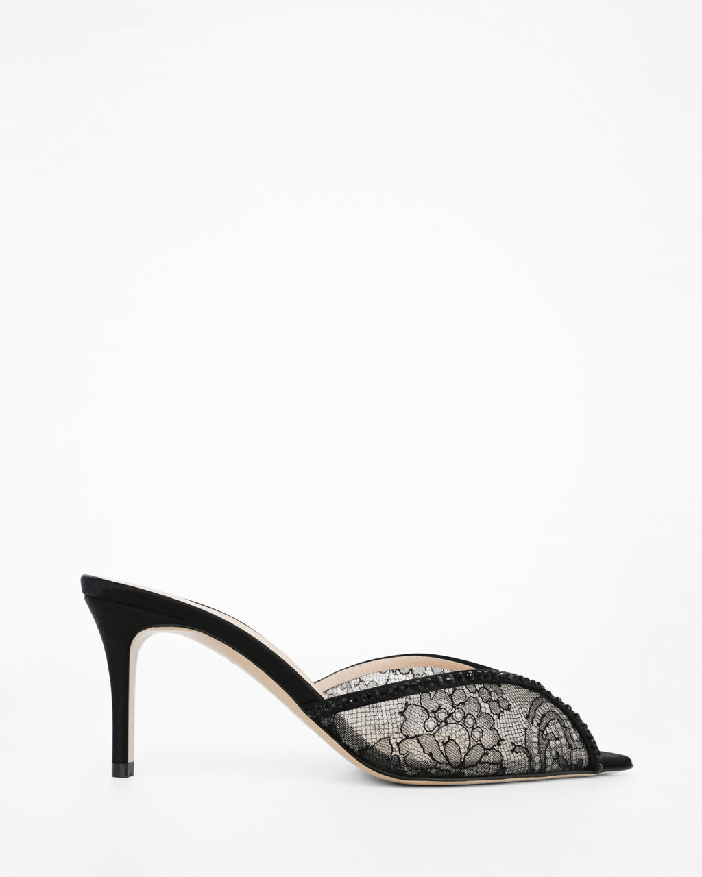 KATY MULE LACE 75 | Andrea Wazen women mules
