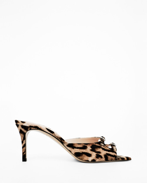 CAROL MULE LEOPARD 75