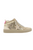 Paulina Gold Snake Sneakers