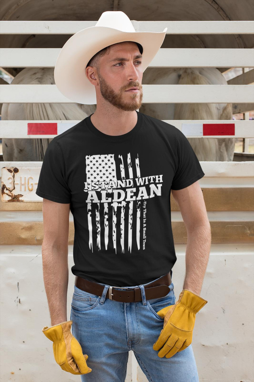 Jason Aldean - Try That In A Small Town T Shirt - Menes & Ladies sizes up  to 5x