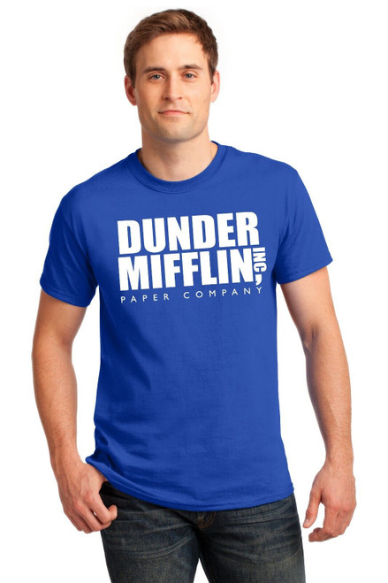 THE OFFICE - DUNDER MIFFLIN PAPER CO. Steve Carell Michael Scott T Shirt