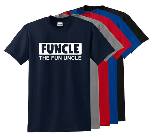 FUNCLE T-Shirt The Fun Uncle Funny Humor Family Best Uncle/