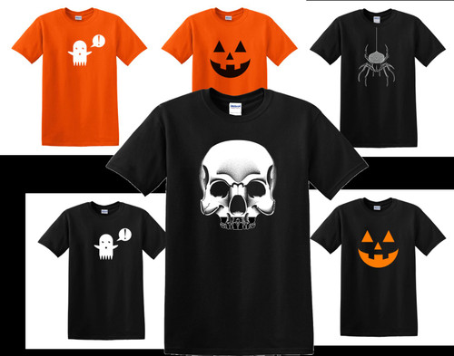 Halloween Tee Shirts - Youth and Adult sizes up to 5x